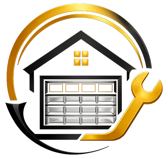 North Carolina garage door repair company logo