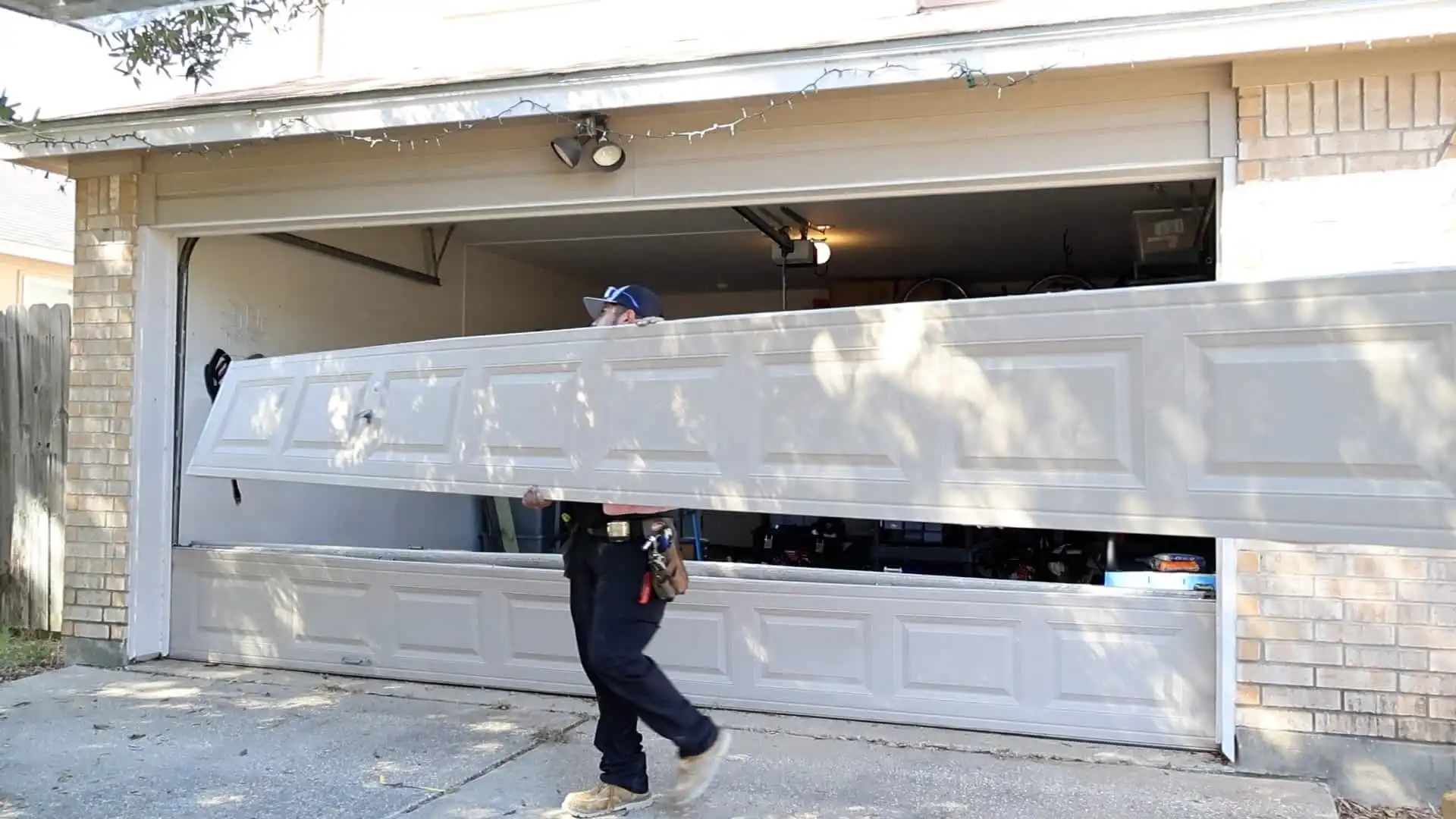 Garage door installation in Durham, NC