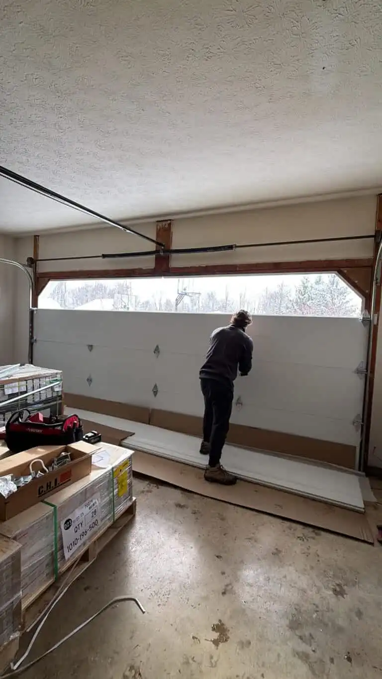 Professional garage door installation in Charlotte, NC