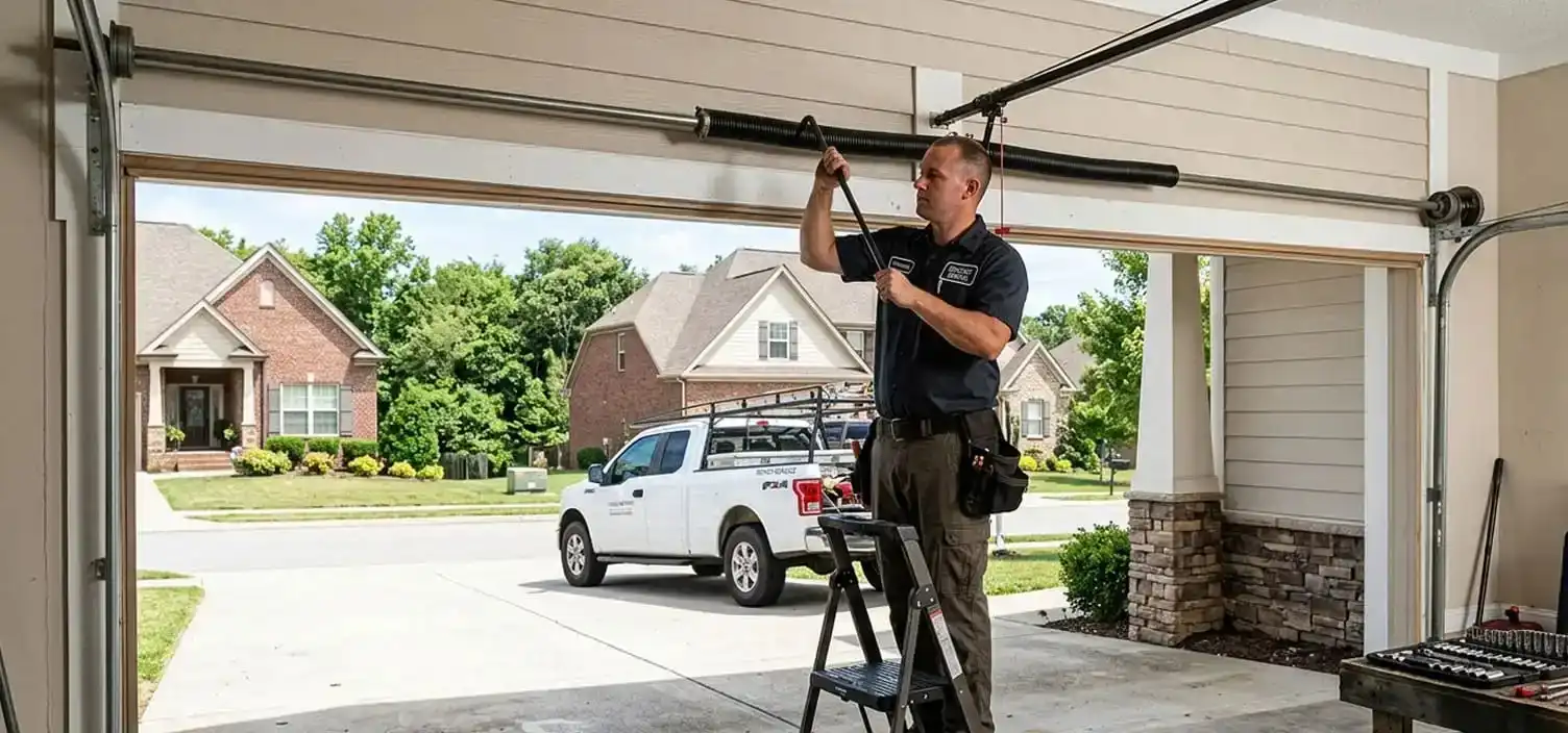Garage door repair service in Raleigh, NC