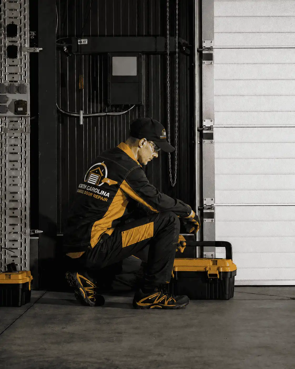 Lead garage door repair technician, North Carolina Garage Door Repair